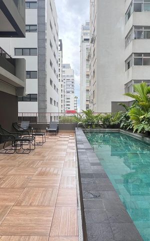 Studio à venda com 21m², 1 quarto e sem vagaPiscina