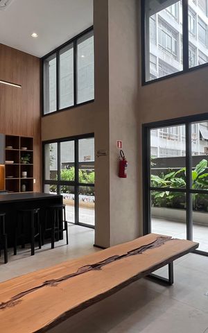 Studio à venda com 21m², 1 quarto e sem vagaSalão de Festas