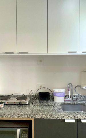 Studio à venda com 21m², 1 quarto e sem vagaCozinha