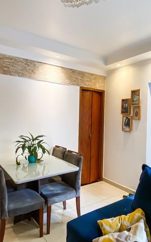 Casa à venda com 68m², 2 quartos e 2 vagas Casa à venda com 68m², 2 quartos e 2 vagasSala