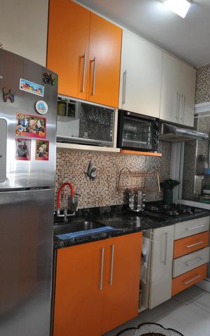 Apartamento à venda com 55m², 2 quartos e 1 vagaCozinha