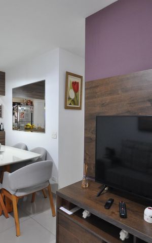 Apartamento à venda com 55m², 2 quartos e 1 vagaSala