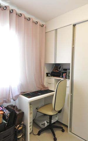 Apartamento à venda com 55m², 2 quartos e 1 vagaQuarto 2