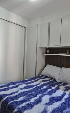 Apartamento à venda com 55m², 2 quartos e 1 vagaQuarto 1