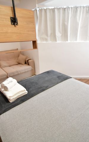 Studio para alugar com 36m², 1 quarto e 1 vagaQuarto