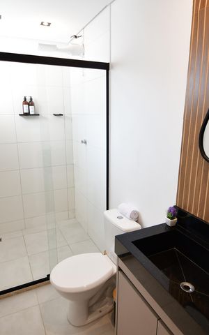 Studio para alugar com 36m², 1 quarto e 1 vagaBanheiro