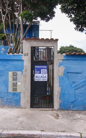 Casa para alugar com 36m², 1 quarto e sem vaga