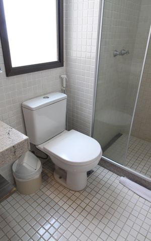 Studio à venda com 43m², 1 quarto e 1 vagaBanheiro