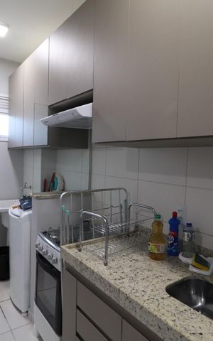 Apartamento para alugar com 47m², 1 quarto e 1 vagaCozinha 