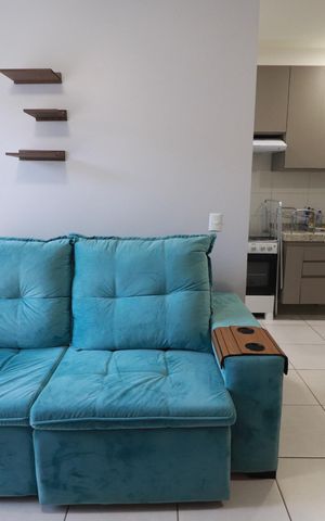 Apartamento para alugar com 47m², 1 quarto e 1 vagaSala