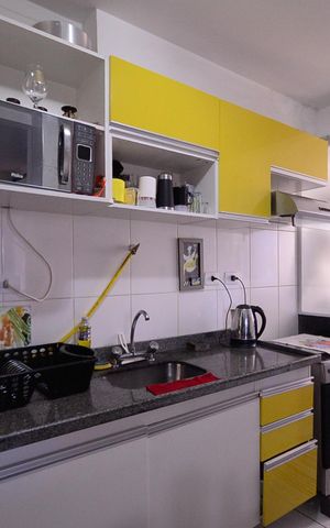 Apartamento à venda com 69m², 3 quartos e 2 vagas Apartamento à venda com 69m², 3 quartos e 2 vagasCozinha/Área de Serviço