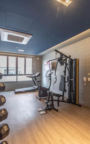 Apartamento à venda com 27m², 1 quarto e sem vaga Apartamento à venda com 27m², 1 quarto e sem vagaAcademia
