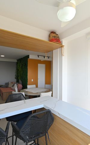 Apartamento à venda com 78m², 2 quartos e 1 vagaVaranda