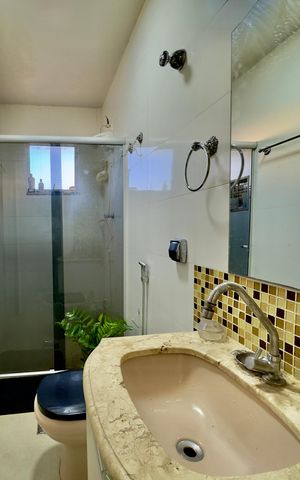 Apartamento à venda com 95m², 3 quartos e 1 vaga Apartamento à venda com 95m², 3 quartos e 1 vagaBanheiro