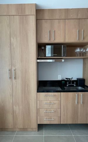 Studio para alugar com 37m², 1 quarto e 1 vaga Studio para alugar com 37m², 1 quarto e 1 vagaStudio/Cozinha