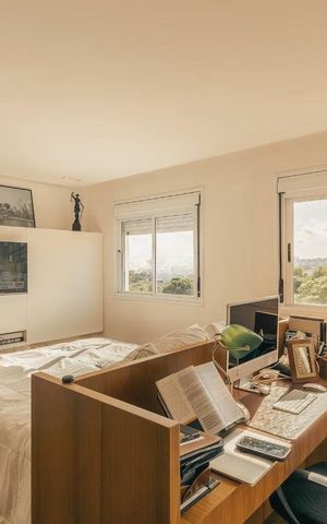 Apartamento à venda com 55m², 1 quarto e 1 vagaQuarto
