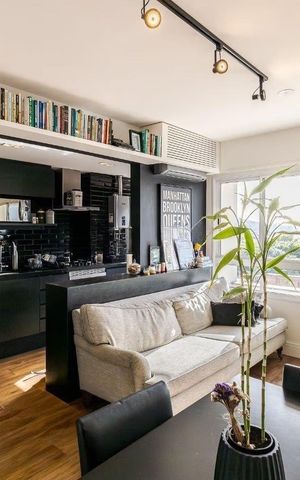Apartamento à venda com 55m², 1 quarto e 1 vagaSala