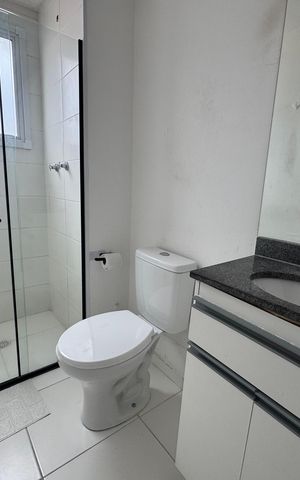 Apartamento à venda com 48m², 2 quartos e 1 vaga Apartamento à venda com 48m², 2 quartos e 1 vagaBanheiro