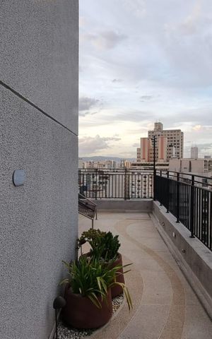 Studio à venda com 26m², 1 quarto e sem vaga