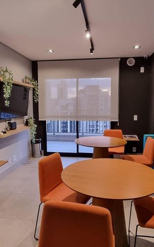 Studio à venda com 26m², 1 quarto e sem vaga