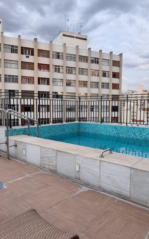 Studio à venda com 26m², 1 quarto e sem vaga