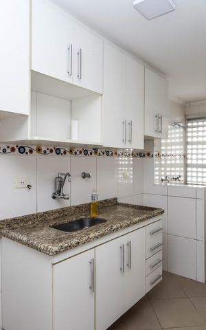 Apartamento para alugar com 32m², 1 quarto e 1 vagaCozinha e Área de Serviço