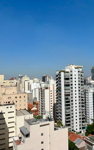 Studio para alugar com 27m², 1 quarto e sem vaga Studio para alugar com 27m², 1 quarto e sem vagaVista da Varanda