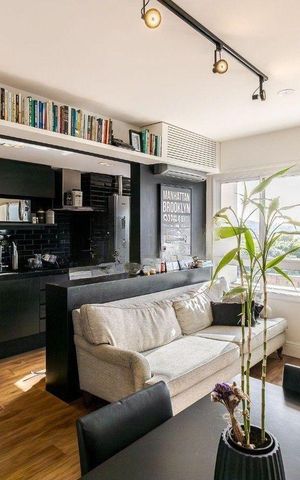 Apartamento para alugar com 55m², 1 quarto e 1 vaga Apartamento para alugar com 55m², 1 quarto e 1 vagaSala