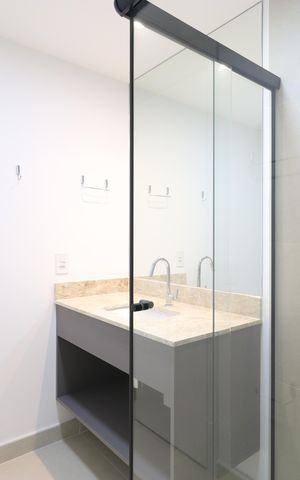 Apartamento à venda com 28m², 1 quarto e sem vagaBanheiro