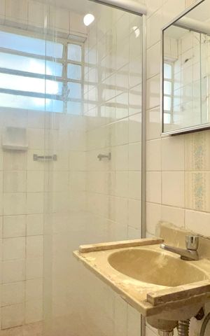 Apartamento para alugar com 60m², 2 quartos e sem vaga Apartamento para alugar com 60m², 2 quartos e sem vagaBanheiro