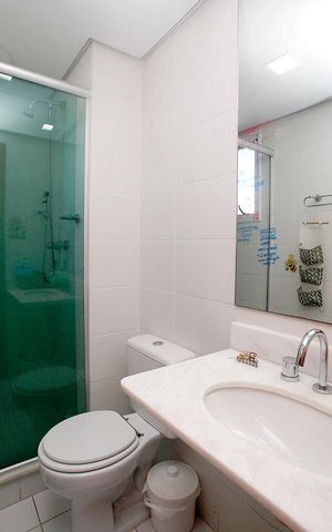 Apartamento à venda com 88m², 3 quartos e 2 vagasBanheiro 2