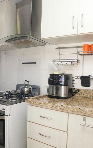Apartamento à venda com 88m², 3 quartos e 2 vagasCozinha + Área de Serviço