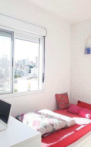 Apartamento à venda com 88m², 3 quartos e 2 vagasQuarto 2