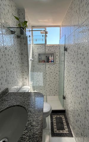 Apartamento à venda com 57m², 2 quartos e 1 vagaBanheiro