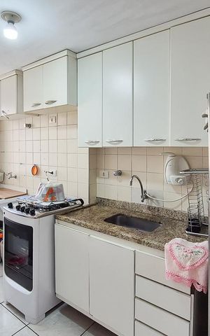 Apartamento à venda com 68m², 3 quartos e 1 vaga Apartamento à venda com 68m², 3 quartos e 1 vagaCozinha e Área de Serviço