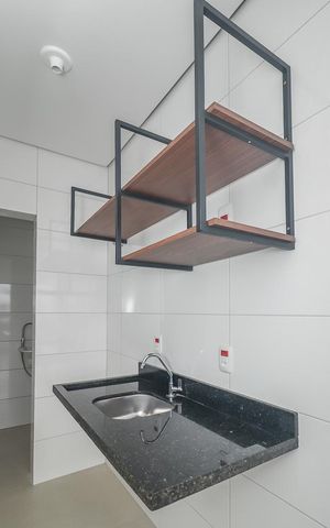 Apartamento para alugar com 26m², 1 quarto e sem vagaCozinha