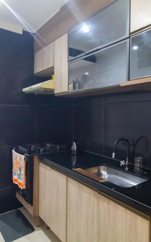 Apartamento à venda com 52m², 2 quartos e 1 vaga Apartamento à venda com 52m², 2 quartos e 1 vaga Banheiro Girar foto Excluir foto Definir capa Cozinha e Área de Serviço