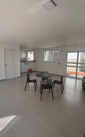Apartamento à venda com 33m², 2 quartos e sem vagaÁrea comum - Salão de festas