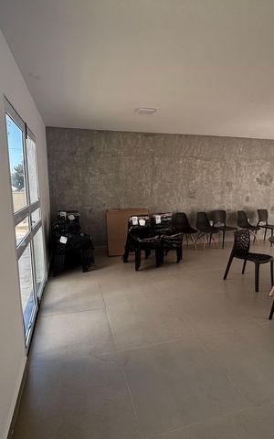 Apartamento à venda com 33m², 2 quartos e sem vagaÁrea comum - Salão de festas