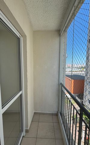 Apartamento à venda com 46m², 2 quartos e 1 vaga Apartamento à venda com 46m², 2 quartos e 1 vagaSala - Sala de Jantar Varanda