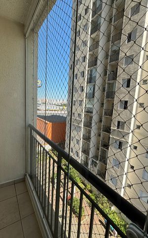 Apartamento à venda com 46m², 2 quartos e 1 vaga Apartamento à venda com 46m², 2 quartos e 1 vagaSala - Sala de Jantar Varanda