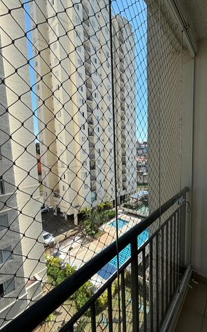Apartamento à venda com 46m², 2 quartos e 1 vaga Apartamento à venda com 46m², 2 quartos e 1 vagaSala - Sala de Jantar Varanda
