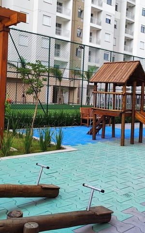 Apartamento para alugar com 43m², 2 quartos e 1 vaga Apartamento para alugar com 43m², 2 quartos e 1 vagaÁrea comum - Playground
