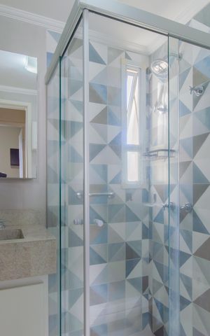 Apartamento à venda com 67m², 2 quartos e 1 vaga Apartamento à venda com 67m², 2 quartos e 1 vagaBanheiro Social