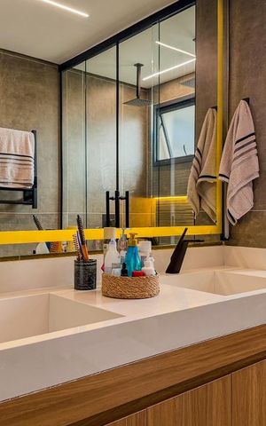 Apartamento à venda com 180m², 3 quartos e 3 vagas Apartamento à venda com 180m², 3 quartos e 3 vagasBanheiro