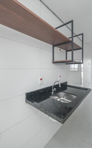 Apartamento para alugar com 28m², 1 quarto e 1 vagaCozinha