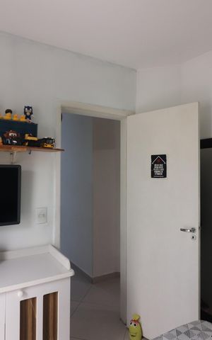 Apartamento à venda com 107m², 3 quartos e 2 vagasQuarto 2