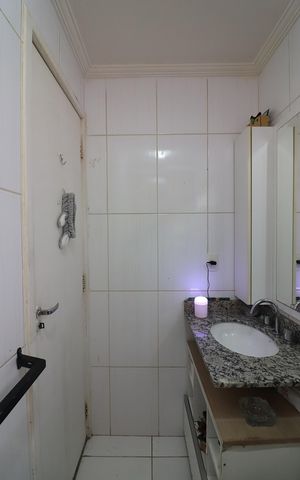 Apartamento à venda com 107m², 3 quartos e 2 vagasBanheiro Social