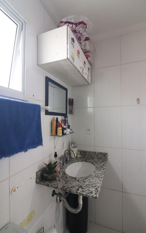 Apartamento à venda com 107m², 3 quartos e 2 vagasQuarto 1 - Suíte Banheiro 