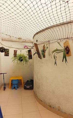 Apartamento à venda com 107m², 3 quartos e 2 vagasQuarto 2 Varanda 